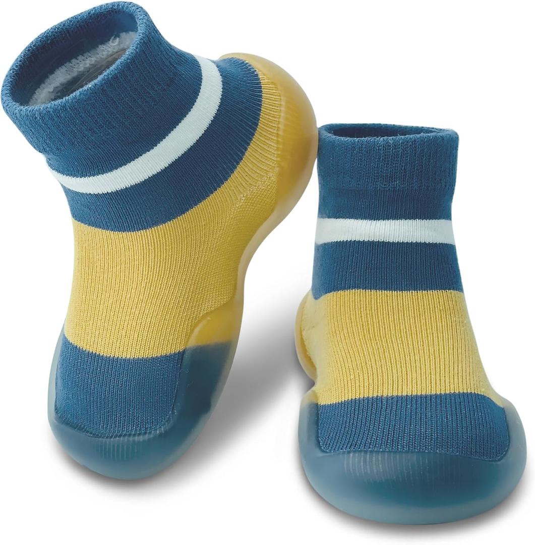Baby Shoes Boys Girls First Walking Shoes Non Slip Soft Sole Sneakers Toddler Infant Babygirl Sock Shoes
