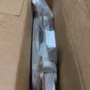 Mayfair Cassel Slow Close Toilet Seat, Easy Clean, Non Slip Premium Wood Seat, Easy Install, Made in USA, Round, White