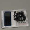 AGPTEK 64GB MP3 Player with Bluetooth, M3 2.4 inch Music Player with Speaker and FM Radio, Touch Buttons, Supports Up to 128GB(Blue)