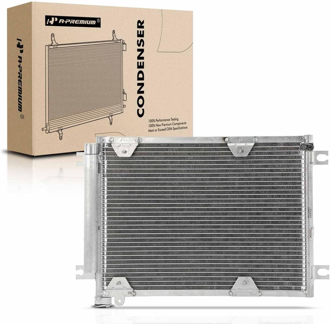 A-Premium Air Conditioning A/C Condenser Compatible with Suzuki XL-7 2002, Vitara 1999-2003, Grand Vitara 2000-2001