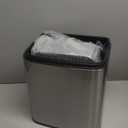 Pukomc Motion Sensor Garbage can,Stainless Steel Garbage can 2.7-Gallon Automatic contactless Rectangular with lid Model,Suitable for bedrooms, Rooms, bathrooms, Kitchen Capacity 10L