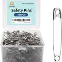 2.2 Inch Safety Pins Assorted, Bulk Large Safety Pins for Clothes (2.2 inch 300PCS)