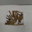 Hicarer 20 Pack 3/8-16 x 3 Inch Hanger Bolts Double Headed Bolts with Driver Self Tapping Screw Threaded Rod Screws for Furniture Double Headed for Wood Furniture Joint (Gold)