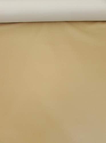 AquaGuard Marine Vinyl Fabric 1 YDS Waterproof PVC Upholstery Commercial Outdoor (Camel, 1 Yard)