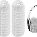 Fancystyle Pack of 200 Disposable Headphone Covers Sanitary Earpad Covers White 11cm