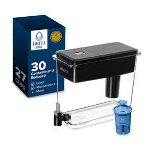 Brita Water Dispenser, UltraMax Elite Filter, Removes 99% of Lead, Includes 1 Filter, 27-Cup Capacity, Black