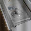 Kitsure Vanity Desk with Mirror and Lights - Large Capacity Makeup Vanity with 4 Fabric Storage Drawers & 3 Lighting Modes, Vanity Table Set with Sturdy Metal Frame for Bedroom, White, 35" x 17" x 52"