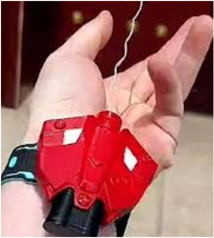 AKLOPE Spider Web Launcher String Shooters Toy, Cool Gadgets String Shooter Real Silk Superhero Role Play Cool Stuff Fun Toys Great Perfect Christmas & Birthday Gift (Red)