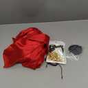 31 Pieces Pirate Costume Accessories Women Pirate Hat Head Scarf Sash Belt Necklace Earrings for Cosplay Party (One Size, Wine Red)