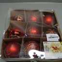 SHareconn 100MM/4 Inch 9PCS Large Christmas Balls Ornaments, Shatterproof Plastic Hanging Big Baubles Set for Xmas Tree Decoration Holiday Party Wedding Decorations with Hook,Red and Gold