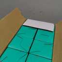 YOUKE OLA 8 Pack Rainbow Plated Stainless Steel Tumbler Straight Double Wall Powder Coated for Laser Engrave, 20oz White To Iridescent