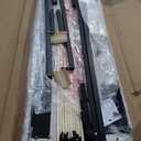 Full Size Linen Bed Frame, Upholstered Platform Bed Frame with Adjustable Headboard, Wooden Slats Support, No Box Spring Needed, Easy Assembly, Beige 