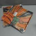 2 x DUZXLCQ Fall Pillow Covers 18x18 inch Set of 4 Pumpkins Thankful Blessed Maple Leaves Autumn Decorative Throw Pillow Covers Farmhouse Cushion Case Harvest Decorations for Couch Sofa Home Outdoor