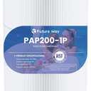 Future Way CC200 Pool Filter Cartridge Replacement for Pentair Clean & Clear 200, Replace Pentair R173217, Pleatco PAP200, Unicel C-9419, 200 sq.ft