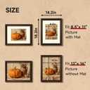 Splinterix 12x16 Picture Frame, 2 Pack Ornate Vintage Picture Frames for Wall or Tabletop Display, 12 x 16 Photo Frame with Real Glass, Display Poster 8.5x11 with Mat or 12x16 without Mat for Antique Dco, Brown