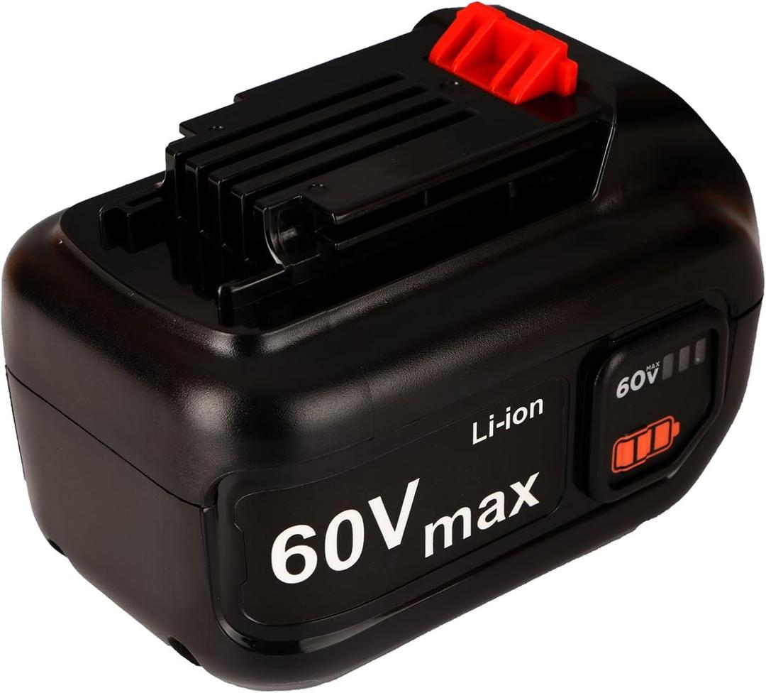 2000mAh Compatible with Black and Decker 60v Battery LBX1560 LBX2560 LHT360 LST560 LSW60C CM2060C LBX1560 LBX2560 Li-ion Battery -Amazon Shipping