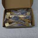 10 Pack 6-1/4"(160mm) Brushed Gold Cabinet Pulls Kitchen Cabinet Handles Drawer Pulls Cupboard Hardware for Cabinets