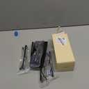 Gaoye 6 pack 1.5 Executive Style Reading Glasses Men - Durable Readers with Blue Light Filtering - Comfortable Fit with TR90 Frames (Black)