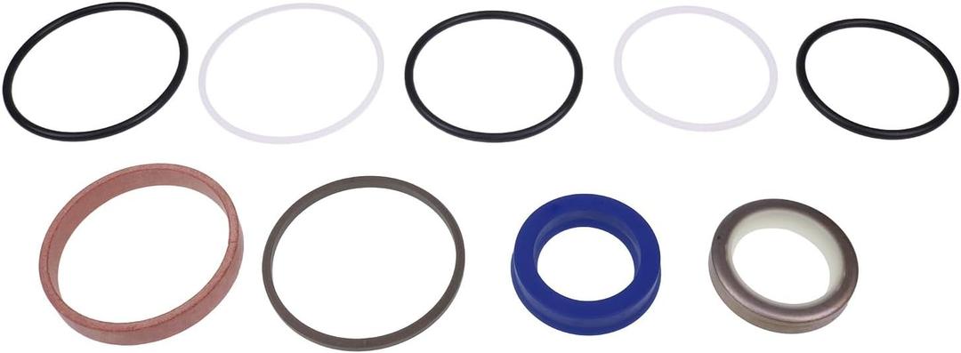 Hydraulic Tilt Cylinder Seal Kit 128728A1 Compatible with Case 1830 1835 1835B 1835C 1838 1840 1845 1845B 1845C 1845S 480 480B 480C 480D 480E 580 580B 580C 580D 580 Super D 580 1845-B-C-LB