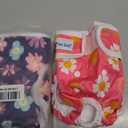 Pet Soft Washable Female Diapers (3 Pack) Female Dog Diapers, Comfort Reusable Doggy Diapers for Girl Dog in Period Heat (Bloom, S)