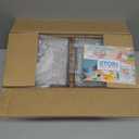 STORi Audrey Stackable Bin Clear Plastic Organizer Drawers | 2 Piece Set | Organize Cosmetics and Beauty Supplies on a Vanity | Made in USA