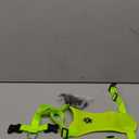 SlowTon Dog Car Harness Seat Belt Set, Dog Vest Harness Adjustable Mesh Breathable & Vehicle Safety Seatbelt Tether with Elastic Bungee for Small Medium Large Pets (Lime Green, M)