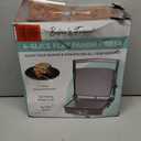 Baker's Friend Panini Press Electric Griddle, Panini Grill Press Sandwich Maker Press, Grilled Cheese Maker, Sandwichera Electrical, Browning Control, Non Stick Surfaces, 4-Slices, Stainless Steel