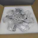 Modern Ceiling Fan with Light, 20" Personality Geometric Ceiling Fan with Lights and Remote, Ceiling Fan for Living Room Bedroom Kitchen