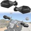 Handguards Protector for KLX230 20-25, Plastic Air Deflectors Protector Hand Guards Kit for Kawasaki KLX230 KLX230R ABS 2020-2025 Accessories, Replacement 99994-1248-6C (2PCS)