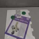 Plastic Moss Pole 4 Pack 17 Inch for Climbing Plants Monstera, Moss Pole Support for Indoor Plants, Plant Support for Monstera Work with Sphagnum Moss, Plant Lover GiftsWhite