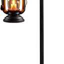 Bird Feeders Pole,Shepherds Hooks for Outdoor 1 Pack 60 Inch Bird Feeders for Outdoors with 5 Prongs Base Hanging Planters for Outdoor