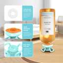 Bottle Emptying Cap, 2 Pack Bottle Emptying Kit Fits Most Plastic Bottles, Upside Down Flip Bottles Dispenser Cap Kit To Get Out Every Drop Of Shampoos Lotions - No More Wastes, 4 Caps 24mm+28mm