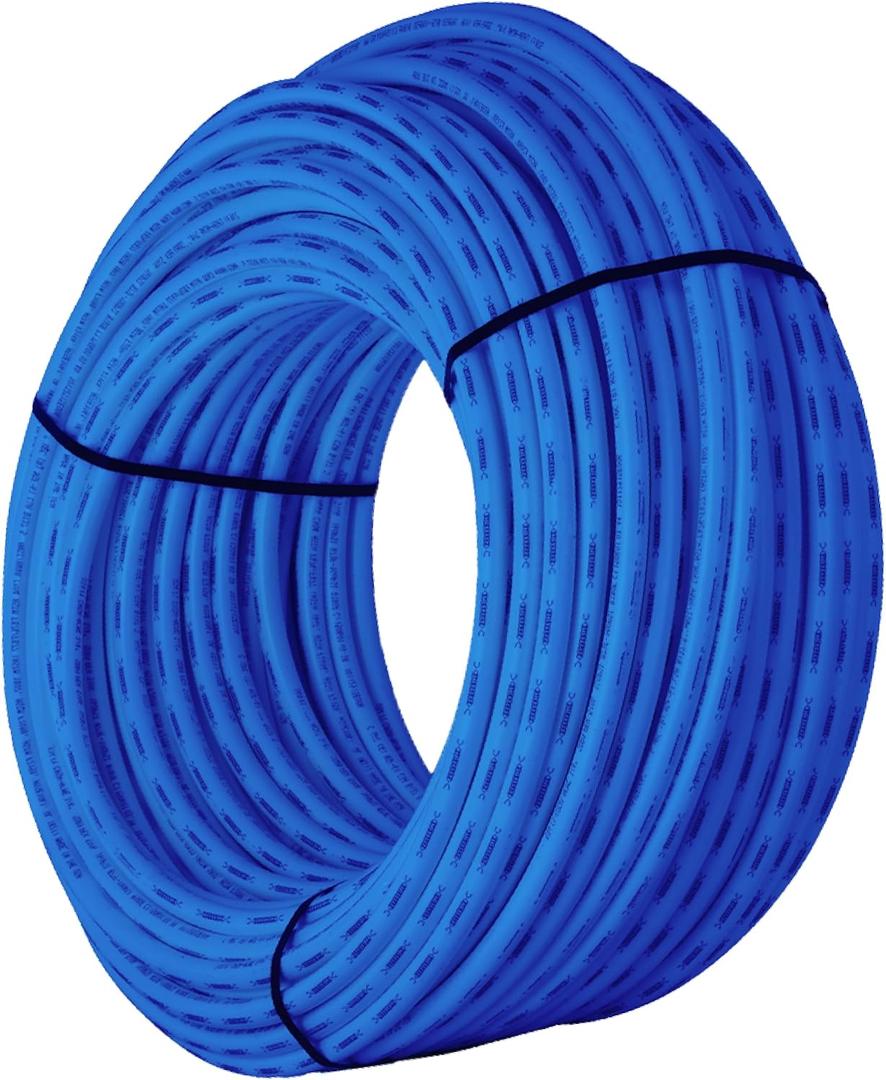 SharkBite 3/4 Inch x 500 Feet Blue PEX-B, PEX Pipe Flexible Water Tubing for Plumbing, U870B500