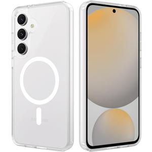 3 x for Samsung Galaxy S24 FE Case Compatible with MagSafe Slim Thin Hard PC Translucent Frosted Rugged Drop-Proof Shockproof Protective Case for Samsung Galaxy S24 FE (Clear) 3 x for Samsung Galaxy S24 FE Case Compatible with MagSafe Slim Thin Hard PC Translucent Frosted Rugged Drop-Proof Shockproof Protective Case for Samsung Galaxy S24 FE (Clear)