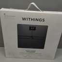 WITHINGS Body Comp - Scale for Body Weight and Complete Body Analysis, Wi-Fi & Bluetooth, Baby Digital Scale, Accurate Visceral Fat, Heart Health, Scales Compatible with Apple