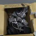 Panasonic Cordless Phone with Answering Machine, Advanced Call Block, Bilingual Caller ID and High-Contrast Display, Expandable System with 3 Handset Cordless Telephones - KX-TGD833M (Metallic Black)