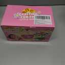 Einailvk Fabric Flower Bouquets Toys, DIY Flower Making Kit for Kids 3 4 5 6 7 8 9 10 11 12 Year Old Girl Birthday Christmas Gift, Art and Crafts Kit Toys for Girls 3-12 Year Old (Pink)