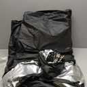 LXKCKJ 12x24 FT Oval Pool Cover with Above Ground Pool, Solar Pool Cover Protector, Winter Pool Cover with Accessories Set Ideal for Cold and UV Resistant, Dustproof (Black)