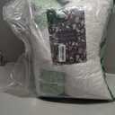 Feather Down Throw Pillow Inserts 18 x 18, Set of 2, 100% Organic Cotton Shell, Soft Decorative Square Pillows Insert for Living Room Sofa, Couch, or Bed (White)