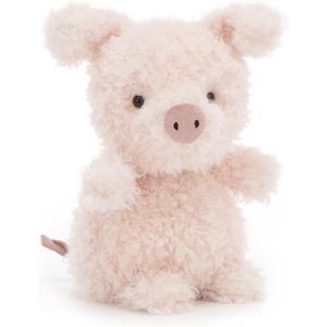 Jellycat Little Pig Stuffed Animal, 7 inches - Farmyard Plush Toy - Classic Children's Gift