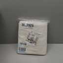 H.VERSAILTEX Curtains 96 inches Long Linen Curtains/Natural Linen Blended Sheer Curtain/Panels/Drapes for Living Room, Home Decorative Privacy Window Treatment Nickel Grommets, Natural