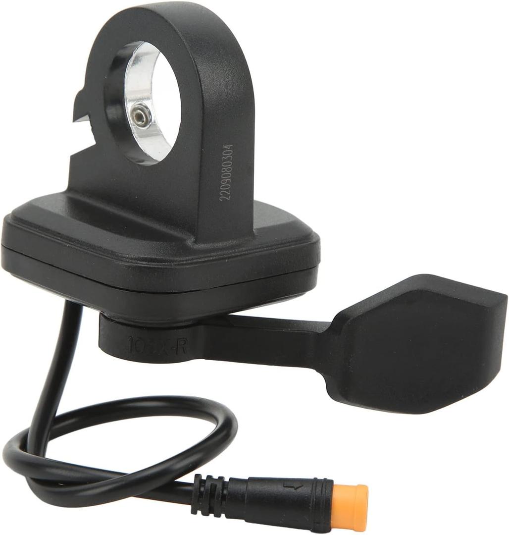 OUKENS Thumb Throttle,3-Pin Replacement Thumb Throttle Control with Waterproof Connector, Ergonomic Design for E-Bike and E-Scooter, Right Hand Accelerator for Electric Bike and Scooter
