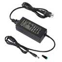 24V 6A Power Supply Adapter,100-240V AC to DC 24V 6A Power Adapter with 5.5mm x 2.5mm DC Output Jack Transformers US Plug for 5050 3528 LED Strip Light,CCTV Security System