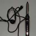 Thermal Brush, Heated Round Brush & Small Curling Iron with Ceramic Ionic Technology, 1/2 inch for Volumizing & Styling, Travel-Friendly Hot Comb with Adjustable Temperature（Rose Gold 0.5 inch）