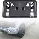 LOSTAR Front License Plate Bracket Compatible with 2021 2022 2023 F150 ML3Z-17A385-BB