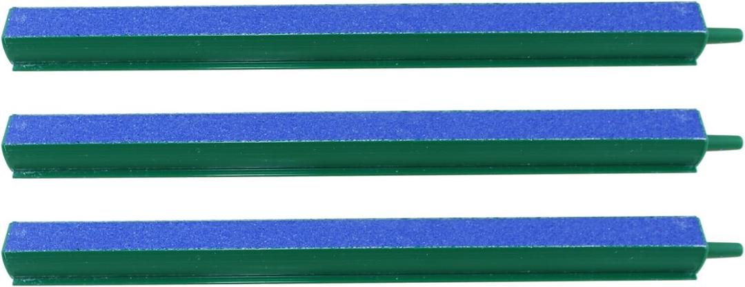 Maxmoral 3PCS 8 Inch Fish Tank/Aquarium Air Stone with Connector Pet Supplies for Decorative and Functional Bubbles