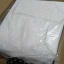 10 x 20 ft Canopy Replacement Cover for Carport, Heavy Duty Waterproof & UV Protected Garage Top Tent Shelter Tarp, Tear-Resistant Car Shed Tarpaulin Cover with Ball Bungees (Cover Only) White