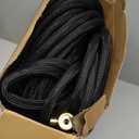 Garden Hose 100 ft Non-Expandable, Flexible Water Hose, Lightweight Hose with 10-Function Nozzle for Yard, Portable, Leak Proof, All-Weather Water Pipe for Outdoor, Car Wash, RV, Lawn