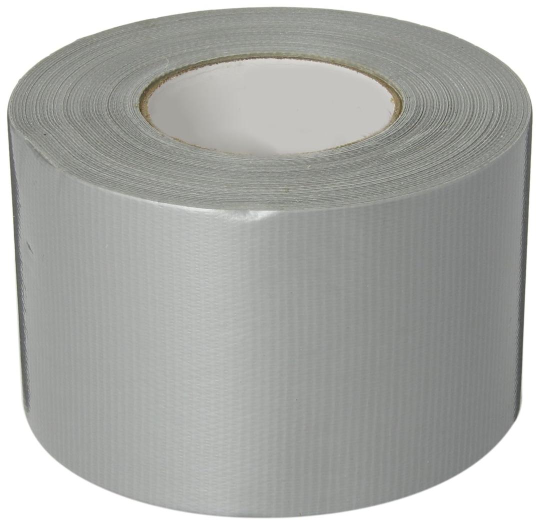 Nashua 398 Silver Duct Tape, Heavy Duty, Water Resistant, 4 inch x 60 yds, 1 Roll