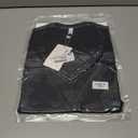 REORIA Womens Long Sleeve Shirts 2025 Fall Trendy Deep V Neck Slim Fit Basic Tops Casual Going Out Top Tee Blouse (Black, S)